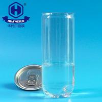 Soft Drink Packaging 200# Aluminium Beverage Lid 200ml 250ml 8OZ Soda PET Plastic Cans