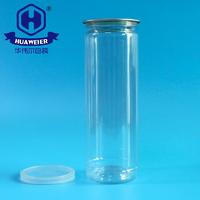 12OZ 355ML Sweet Transparent Leak Proof Clear Tube Plastic PET Round EOE Cans