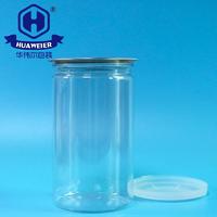 18OZ 500ML 300# Empty Food Packaging EOE Lid With Plastic PET Airtight BPA Free Cans