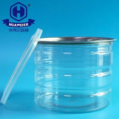 42OZ 1200ML 502# Plastic Wide Mouth Canned Food Cans PET Packaging China Factory
