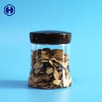 New Design Shape 510ML 17OZ Plastic PET Jar With Easy Open Ends Lid And Screw Cap