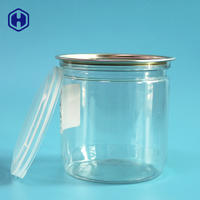 Plastic Cans With Easy Open End 307--380ml Round